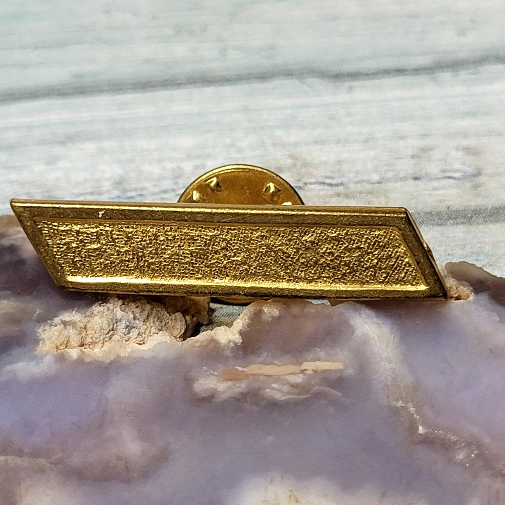 Elegant Gold Bar Pin